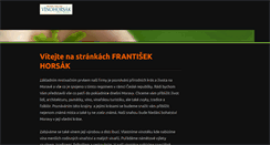 Desktop Screenshot of horsak.eu